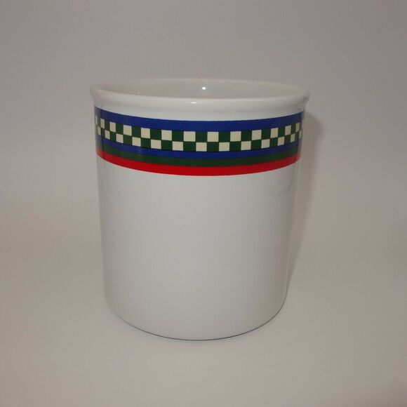 Vintage International Tableworks Timberlake Ella's Rooster Utensil Holder Crock - Picture 4 of 7